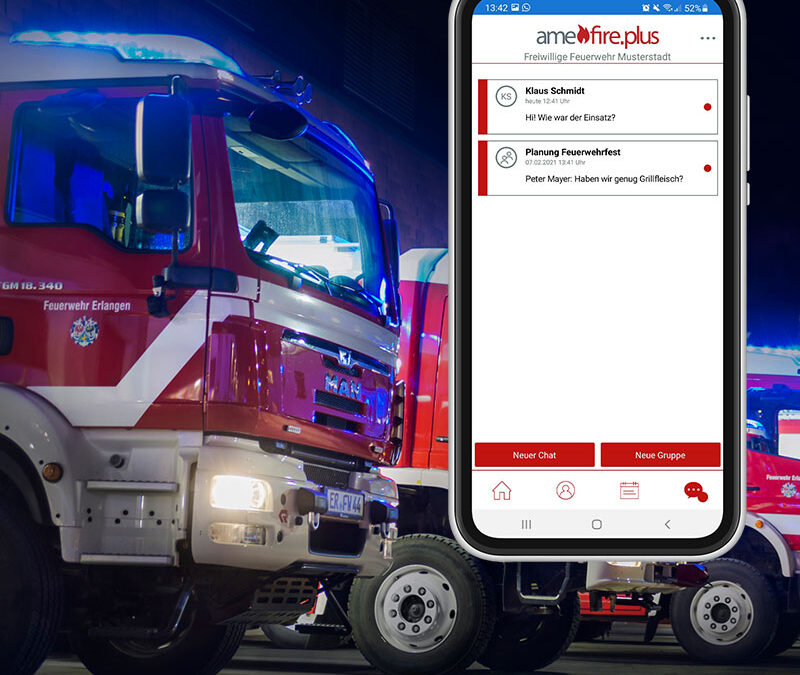 amefire.plus – die Feuerwehrapp