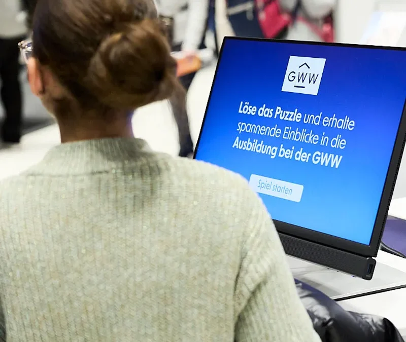 Interaktives Quiz für den Messestand