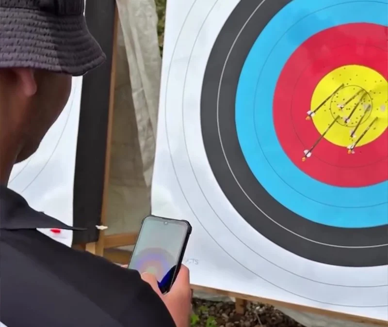 FlyForGold – digitale Trefferauswertung für den Bogensport